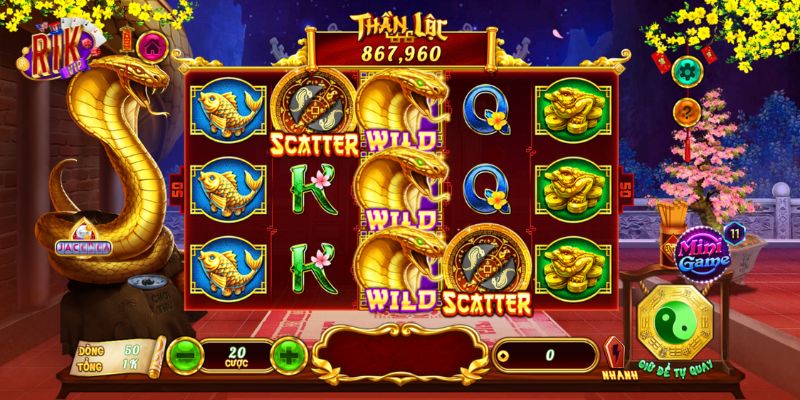 Biểu tượng và hệ số thưởng của Thần Lộc