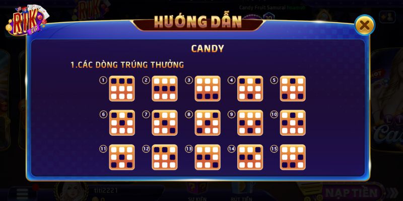 Luật chơi Candy chi tiết nhất năm 2025