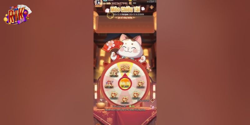 Mèo Chiêu Tài – Trải nghiệm slot săn thưởng tại Rikvip 1 meo chieu tai