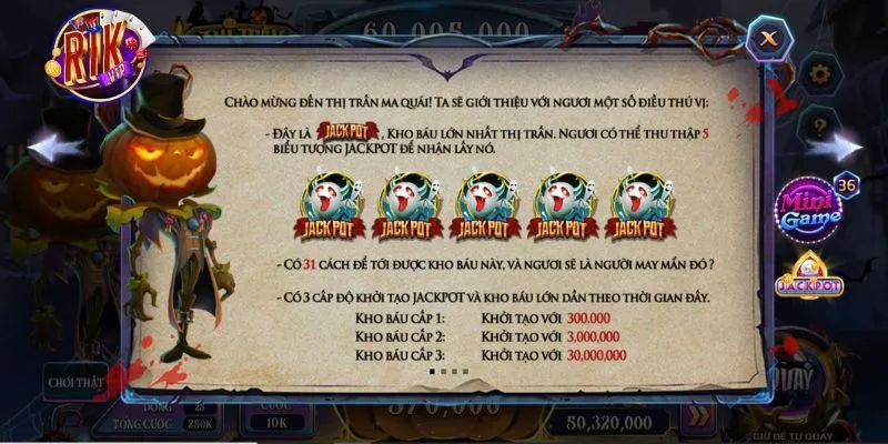 Mô tả chi tiết trò chơi Thị Trấn Ma Quái