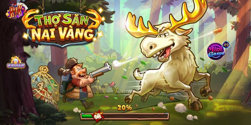 Thợ săn nai vàng – Phiêu lưu trong khu rừng hoang dã tại Rikvip 1 Thợ săn nai vàng
